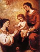 Bartolome Esteban Murillo, Saint Qatar Fiorina Engagement